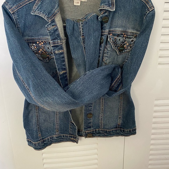 Studio X / Women Trucker Deming Jacket - Picture 7 of 7